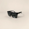 Black square sunglasses are fashionable and versatile, with UV protection and polarized light Specification image